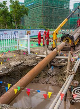 杭州燃氣濱江二通道穿越錢塘江 將為濱江、蕭山北及亞運場館供氣